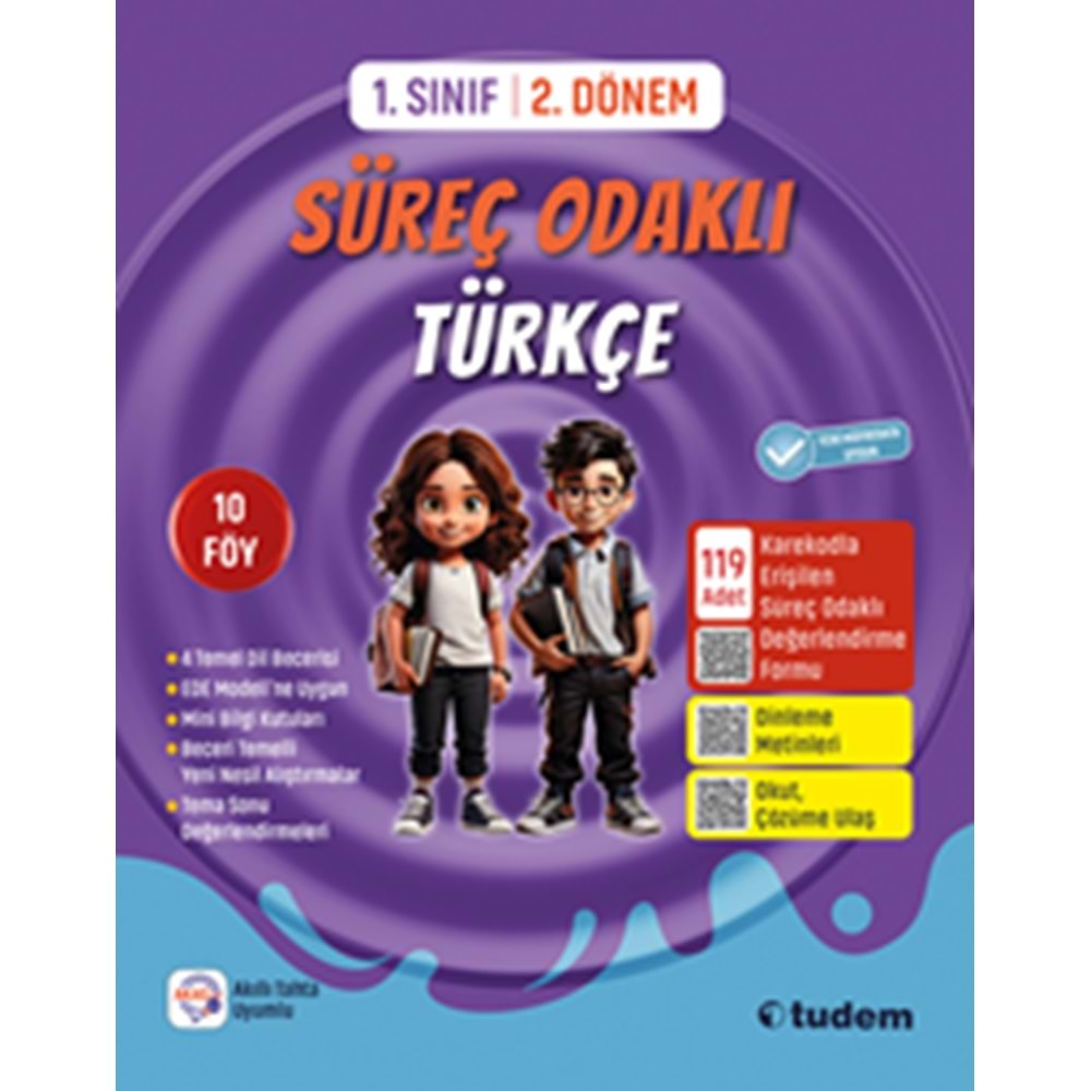 Türkçe 1.Sınıf 2.Dönem Süreç Odaklı
