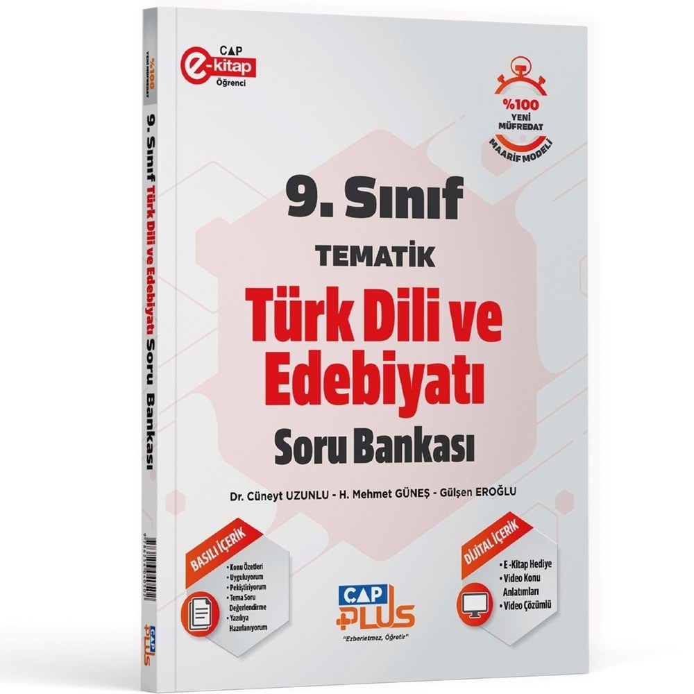 Çap 9.Sınıf Plus S.B. Tematik Edebiyat