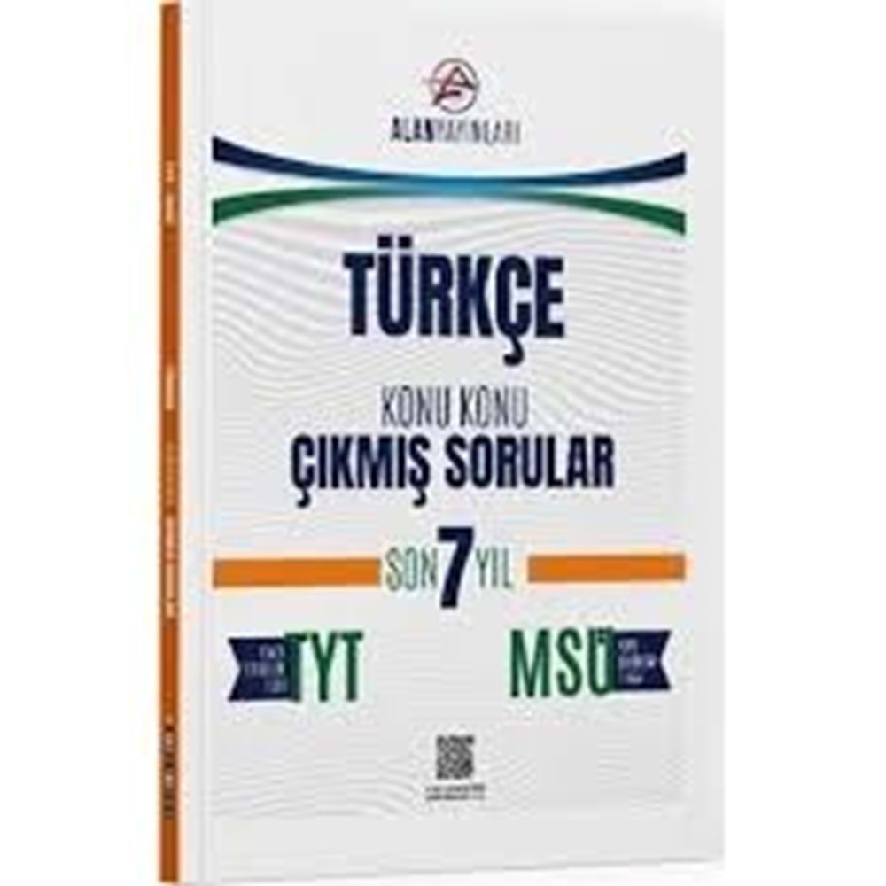 Alan Tyt Konu Konu Çıkmış Sorular Türkçe