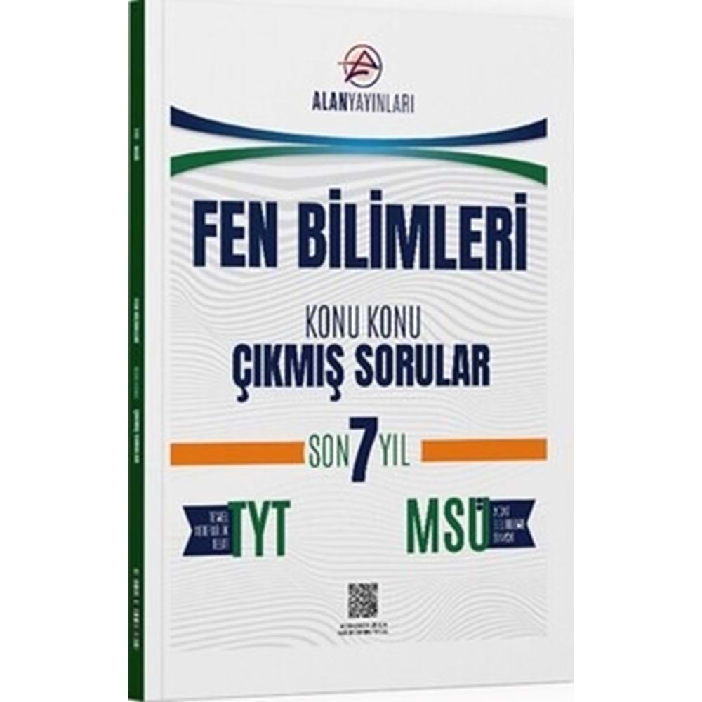 Alan Tyt Konu Konu Çıkmış Sorular Fen Bilimleri