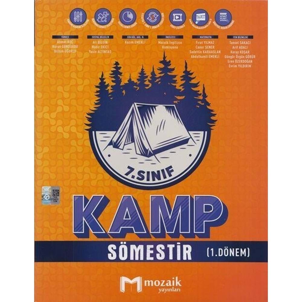 7.Sınıf Mozaik Sömestir (1.Dönem) Kamp - 2025-26