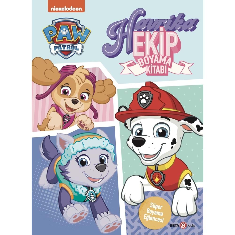 Paw Patrol-Havrika Ekip Boyama Kitabı