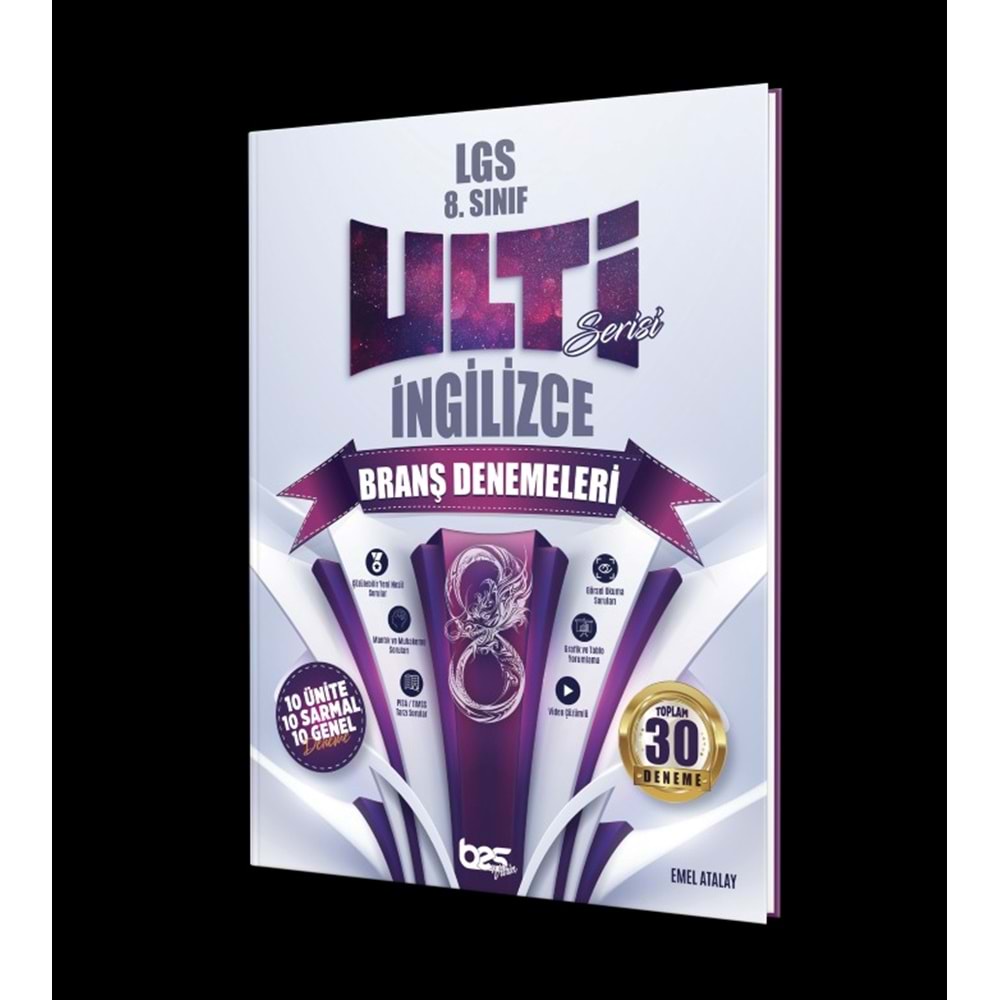 Ulti 8.Sınıf Deneme İngilizce