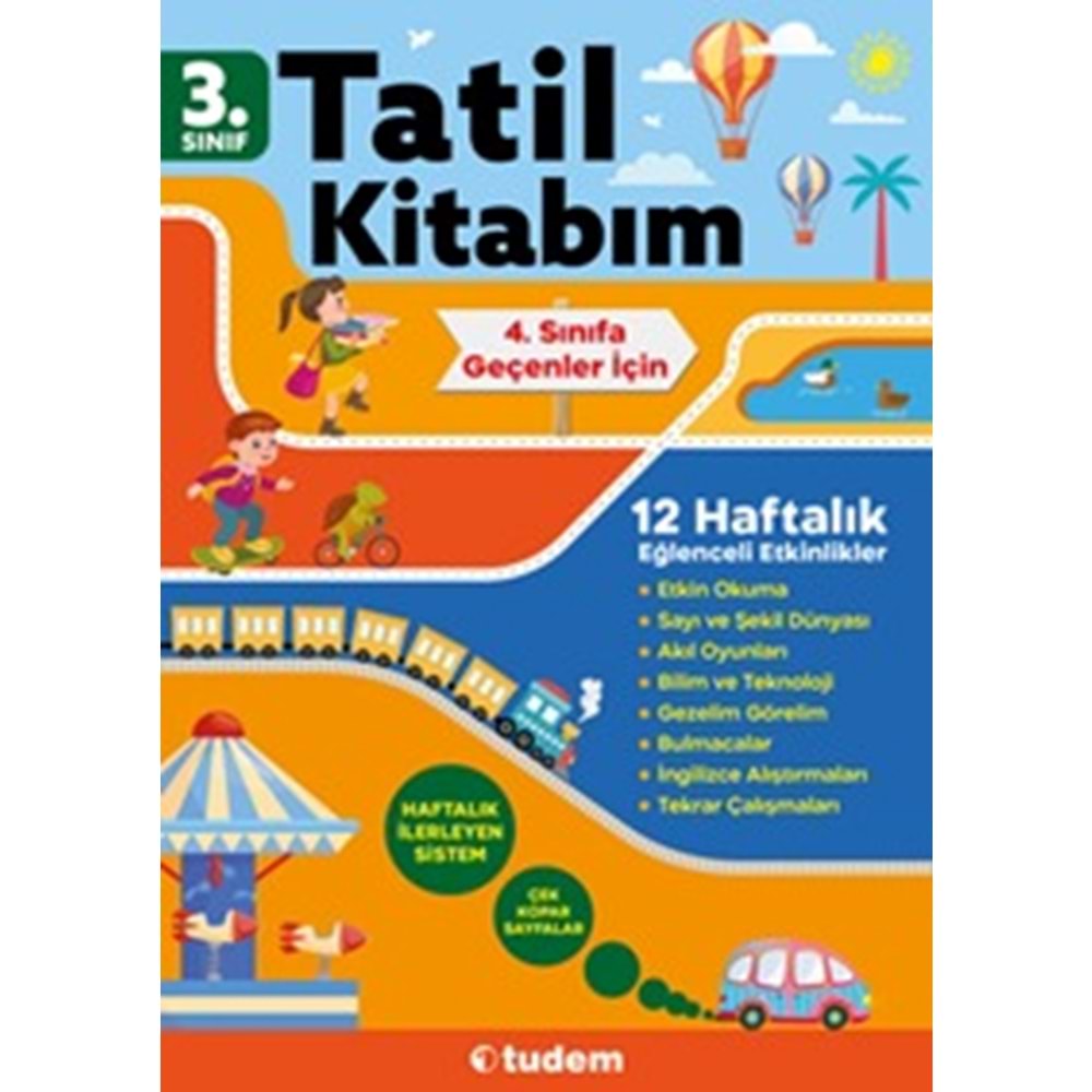 Tudem Tatil Kitabım 3.Sınıf