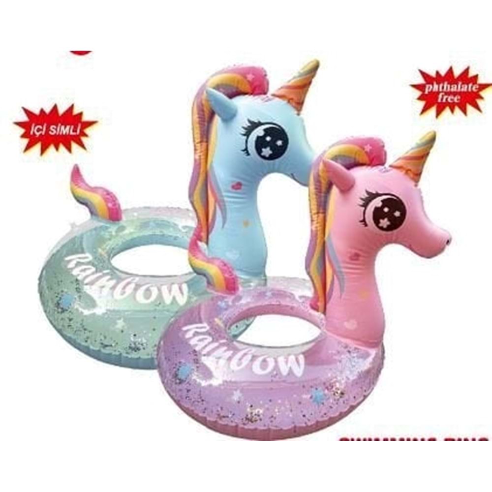 Bermuda 2410053 Simit Hayvan Baskılı 65 CM Unicorn 72