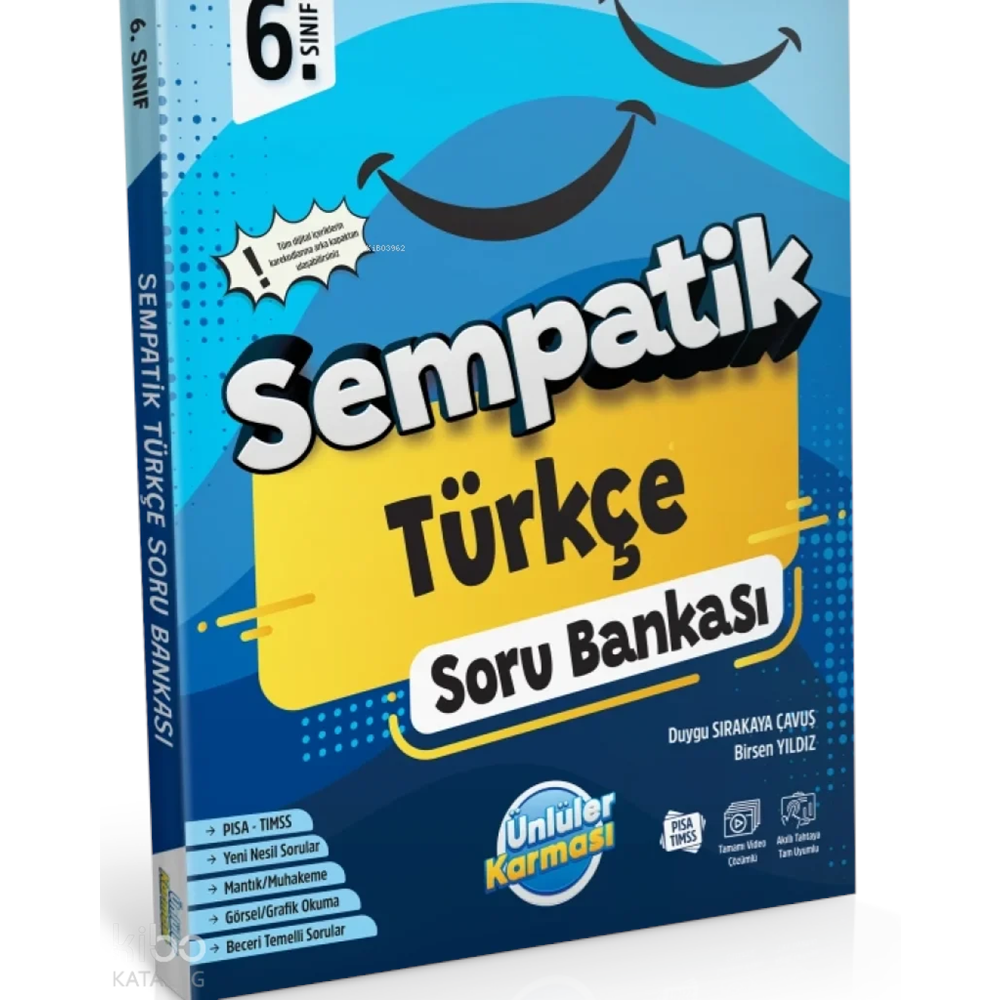 6. Sınıf Sempatik Türkçe Soru Bankası 2025-2026