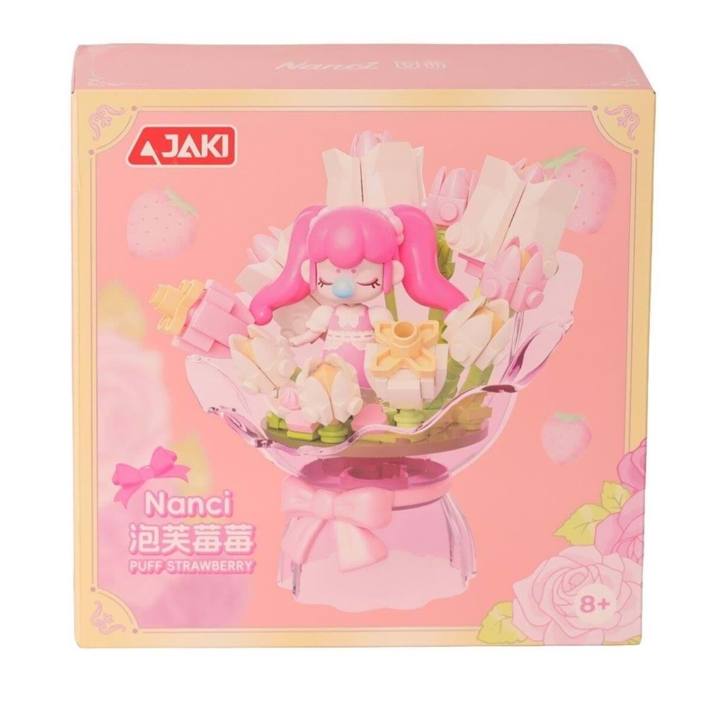 Jaki Çiçek Buketi 187 Parça Block Oyuncak