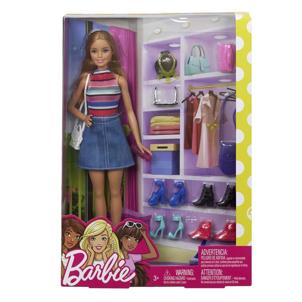 Fvj42 Barbie Bebek Ve Muhteşem Aksesuarı