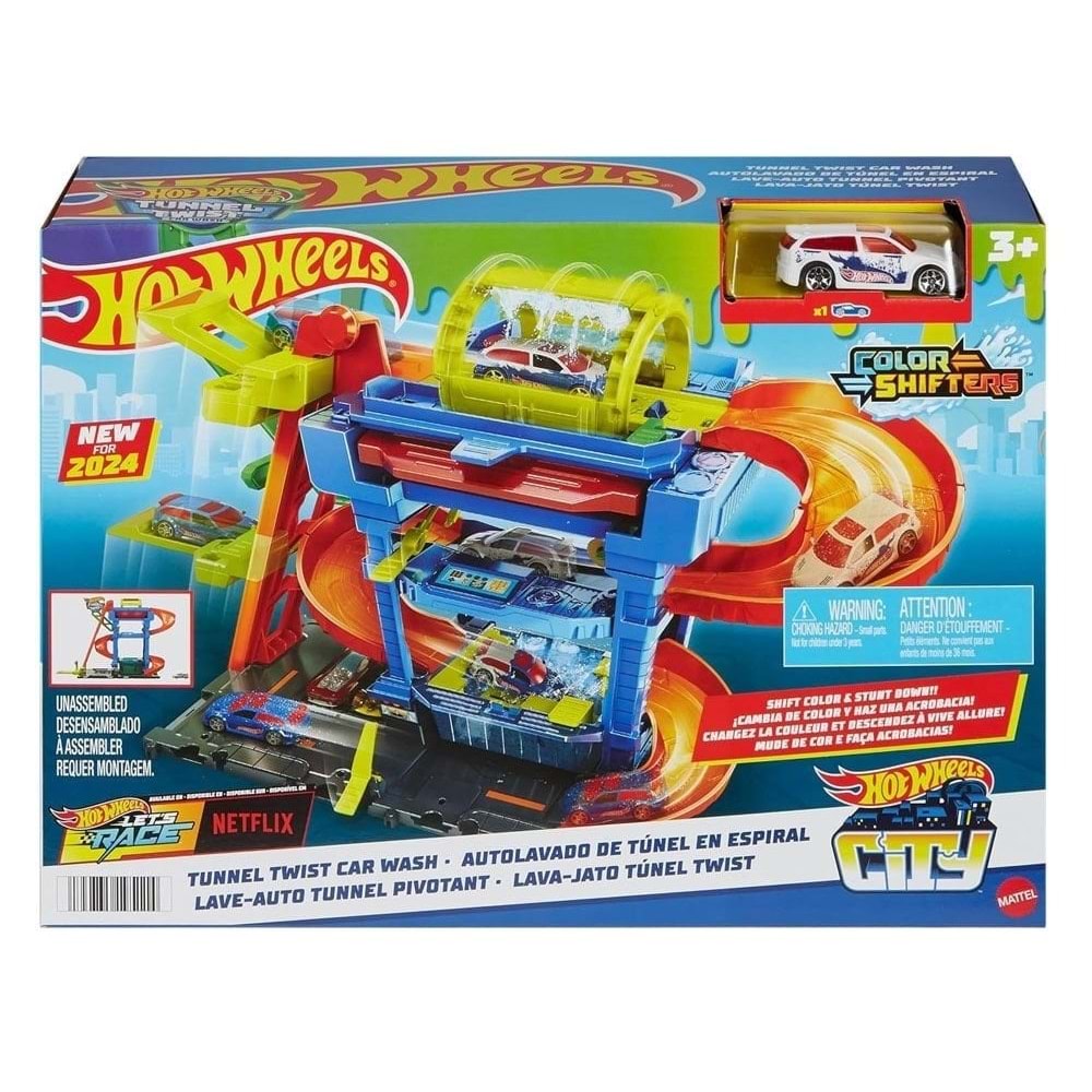 HTN80 Hot Wheels Oto Yıkama Oyun Seti
