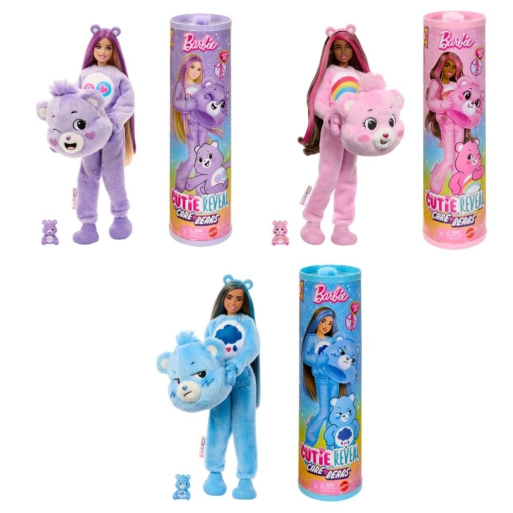 JCN93 Barbie Cutie Reveal Care Bear Serisi