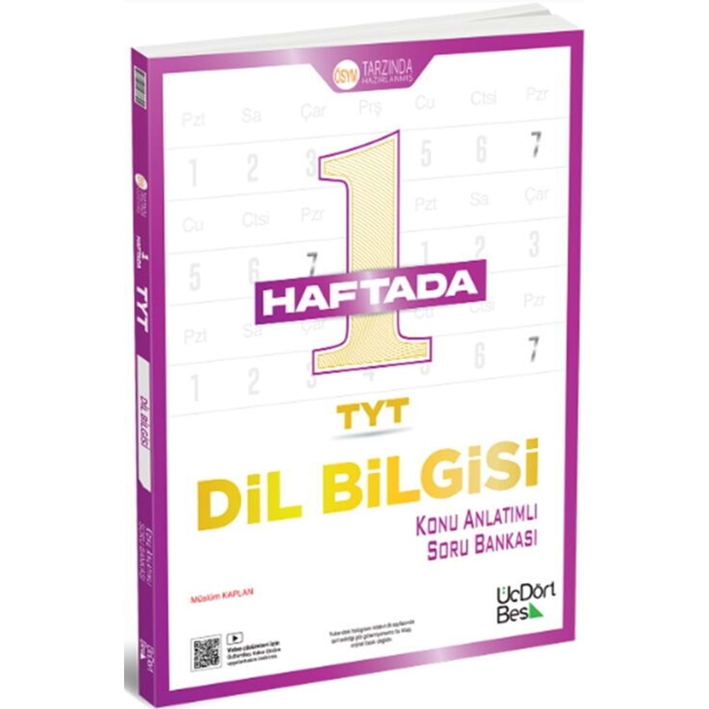 1 Haftada Dil Bilgisi SB 2026