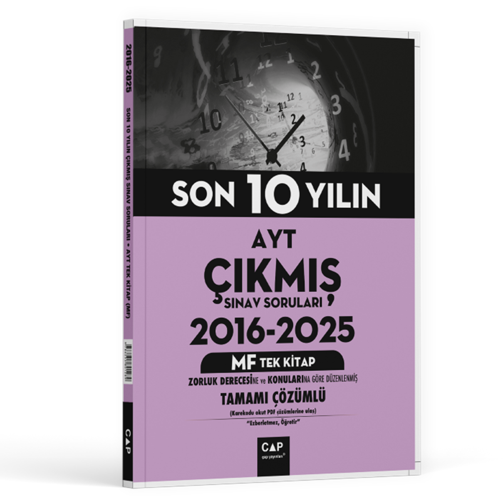 Çap Yks Ayt Msü Çıkmış Sorular Tüm Tek 2016-2025