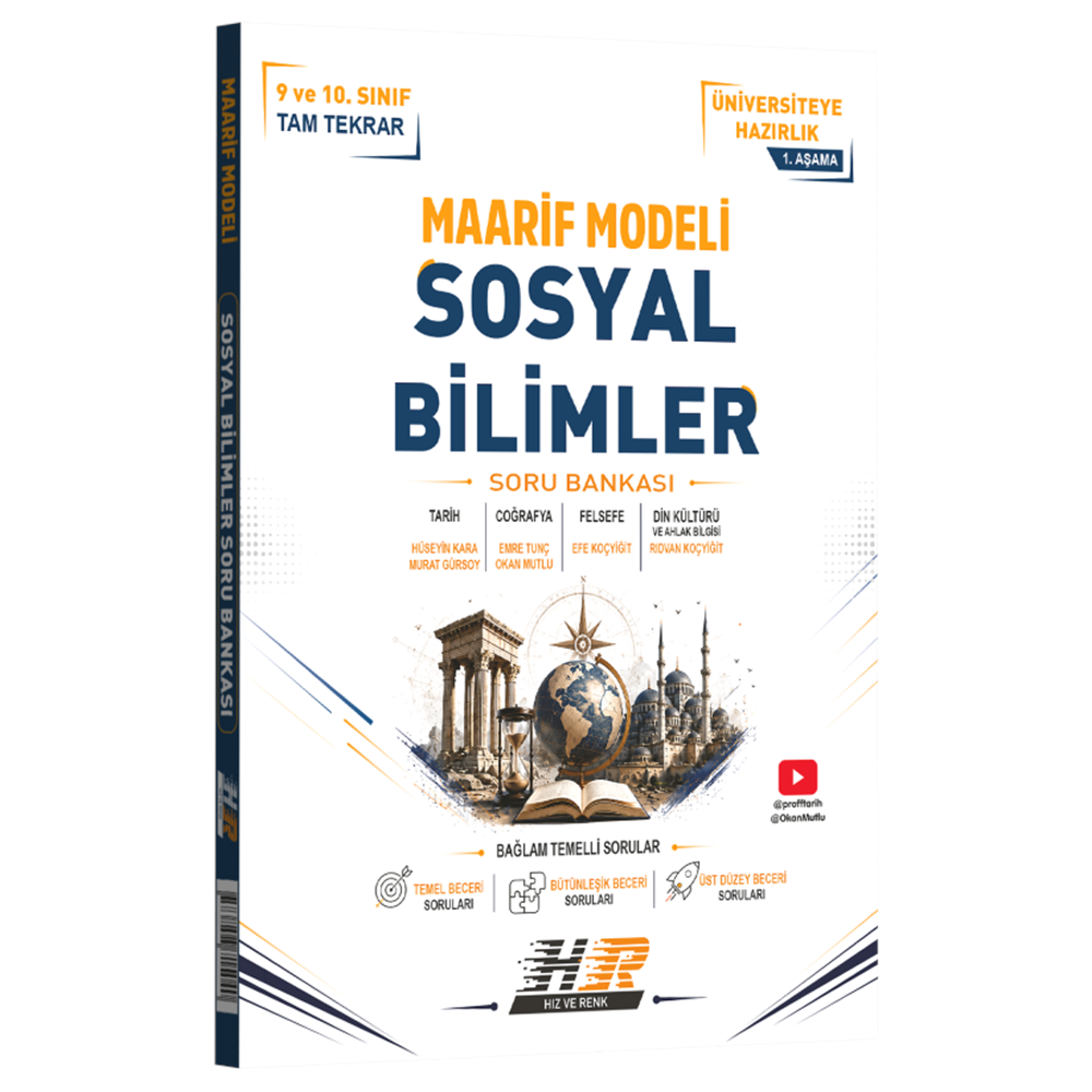 Hız Ve Renk Maarif Soru Bankası Sosyal Bilimler