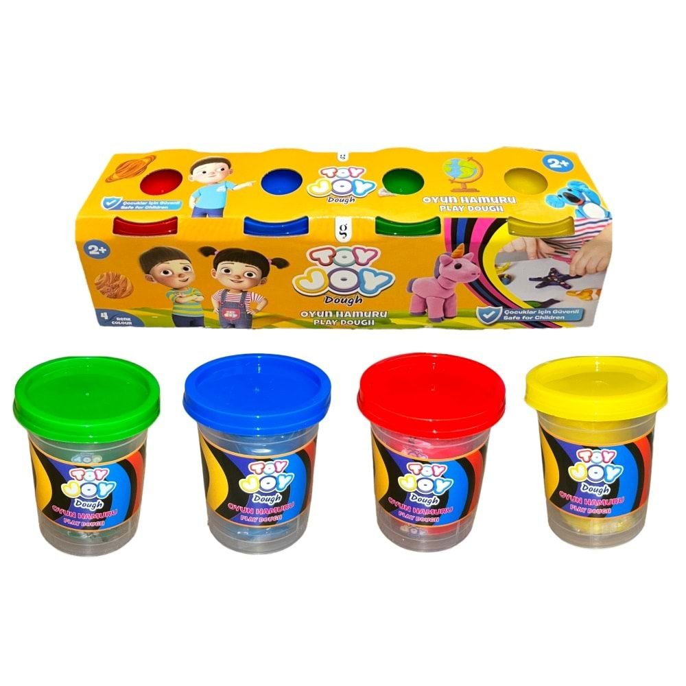 Toy Joy Dough Oyun Hamuru 4 Renk 480 Gram