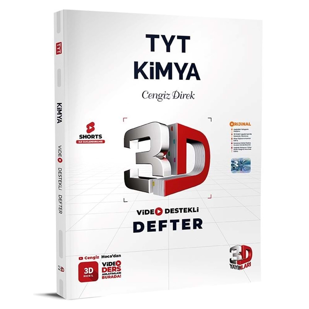 Tyt 3D Kimya Vdd