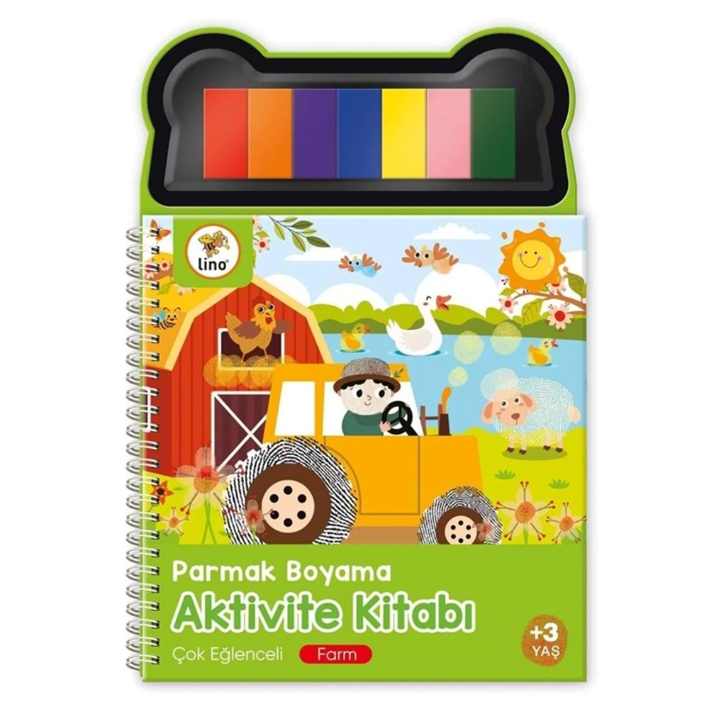 Lİno Parmak Boyama Aktivite Kitabı Farm