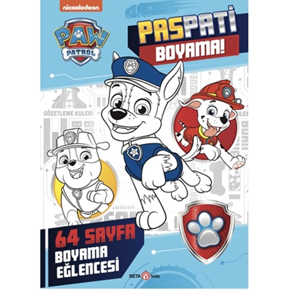 Paw PAtrol-Paspati Boyama