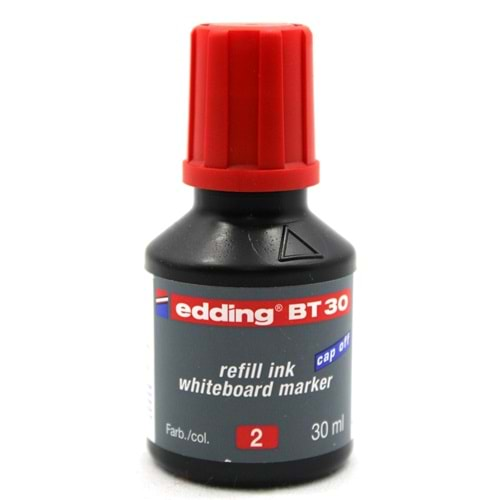 Edding Tahta Kalemi Mürekkebi Kırmızı 30 Ml (E-Bt30) Edbt3002