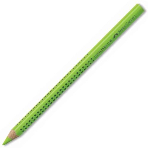 Faber Castell Fosforlu Kalem Ahşap Gövde Yeşil
