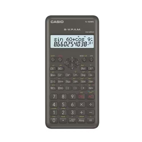 Casıo Fx-82 Ms Fonksiyonlu Hesap Makinesi