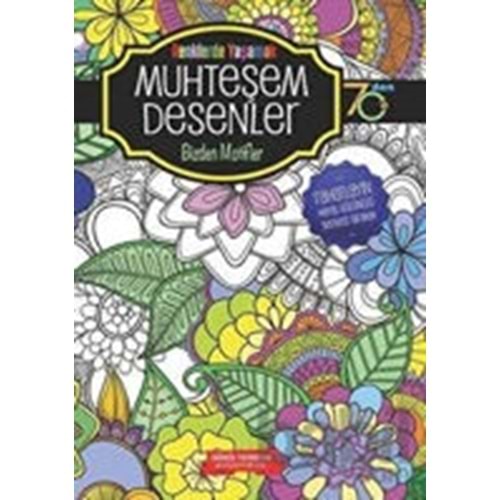 Muhteşem Desenler Boyama Kitabi (48 Sayfa)