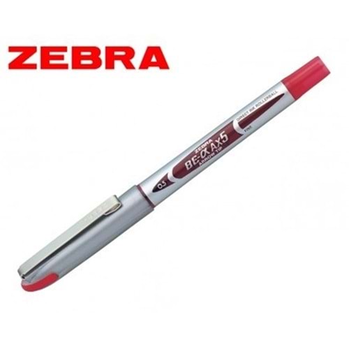 Zebra Ax5 Roller Kalem 0.5 Mm Kirmizi (98521)