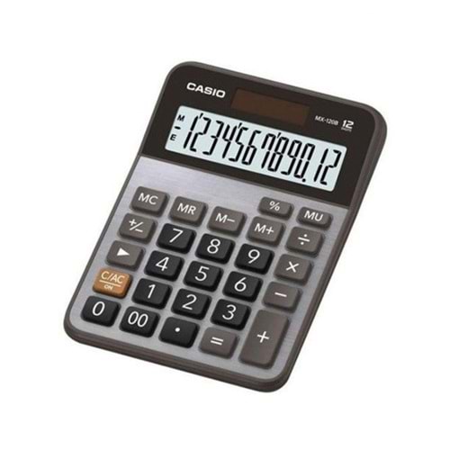 Casıo Hesap Makinesi Masaüstü Mx-120B 12 Hane