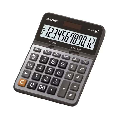 Casıo Hesap Makinesi Masaüstü Dx-120B 12 Hane