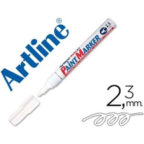 Artline 400Xf Paint Marker Çok Amaçlı Boyama Markörü Uç : 2.3 Mm Beyaz