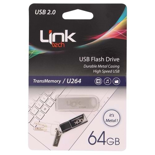 Link -Tech Usb Flaş Metal 64 Gb 3,0/2,0 U264