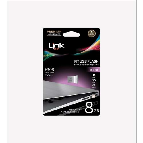 F308 Premium Fit 8GB Flash Bellek 25MB/S