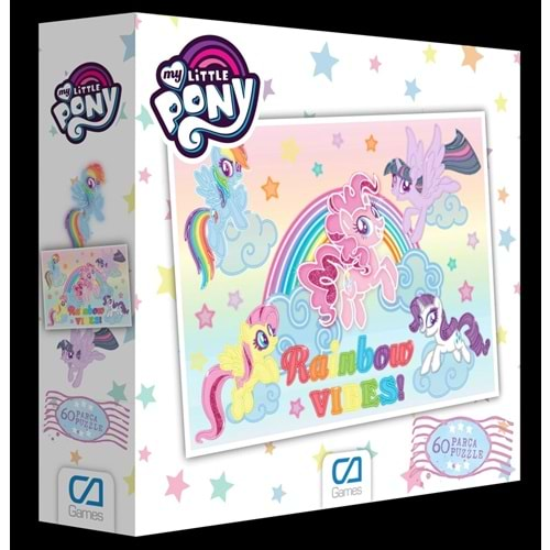 Ca Games Puzzle 60 Parça My Little Pony