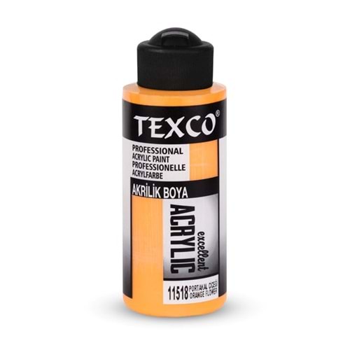 11518 Texco Akrilik Boya 110 Cc Portakal Çiçeği