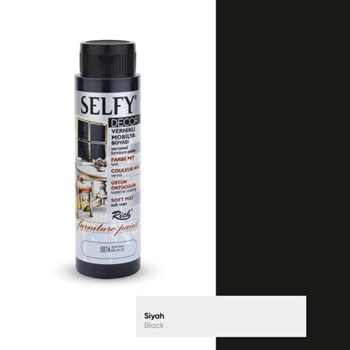 500-5874 Rich Selfy Decor 500 Cc Siyah