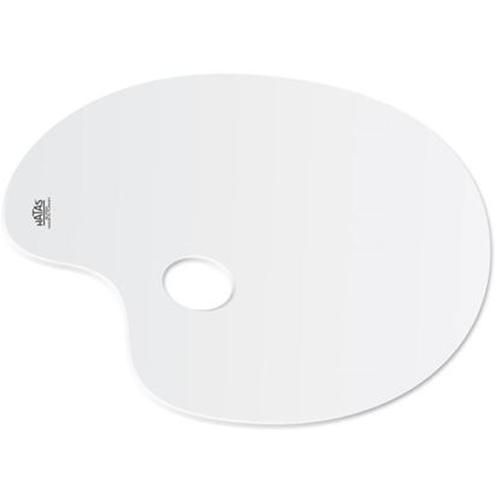 Hatas Godesiz - Oval Resim Paleti 25 X 35 Cm. ( Ekonomik)