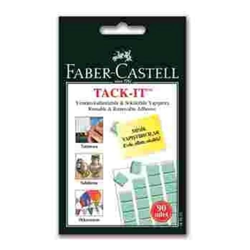 Faber Castell Tack-İt 50 Gr Hamur Yapıştırıcı Yeşil