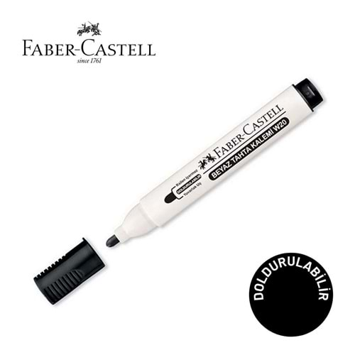 Faber Castell Tahta Kalemi W20 Doldurulabilir Siyah