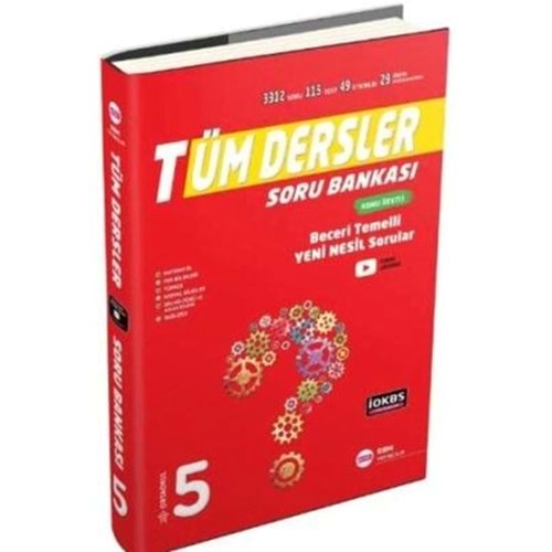 Sbm 5.Sınıf Tüm Dersler Soru Bankası