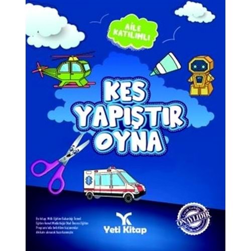Kes Yapiştir Oyna 5+ Mavi