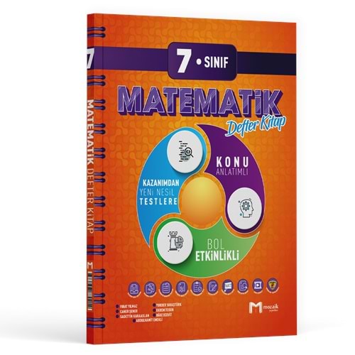 7.Sınıf Mozaik Defter Matematik - 2025-26