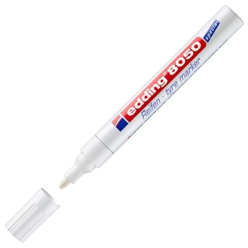 Edding Lastik Kalemi Beyaz