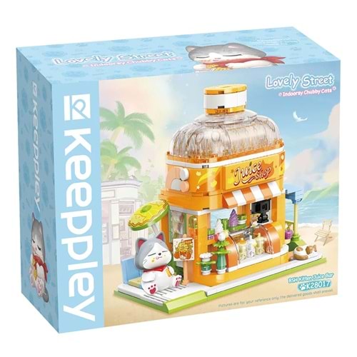 KP28017 Keeppley Kitten Juice Shop Blok Seti 315 Parça