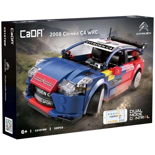 C51078W Cada 2008 Citroen C4 WRC Blok Seti 329 Parça