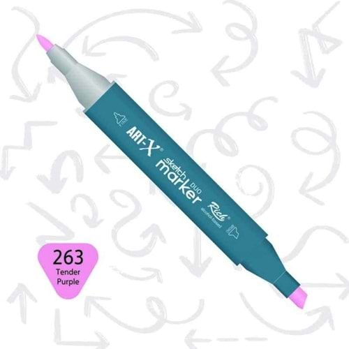 Art-X Sketch Marker Kalem Duo 263