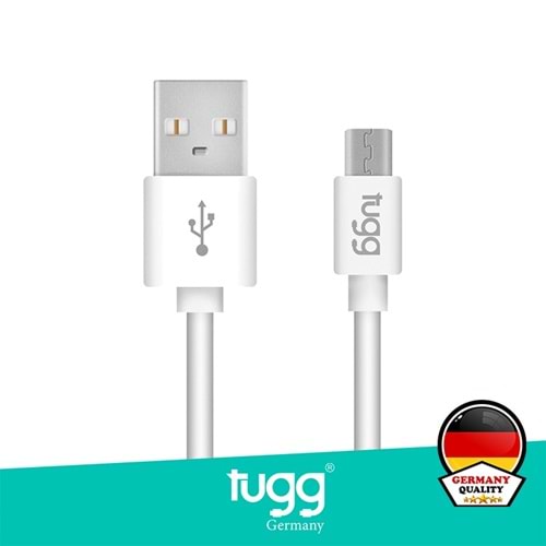 TUGG Germany Şarj ve Veri Kablosu USB-A Micro Hızlı 1M