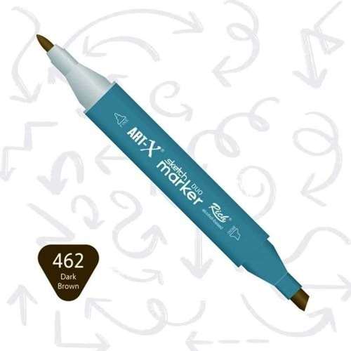 Art-X Sketch Marker Kalem Duo 462