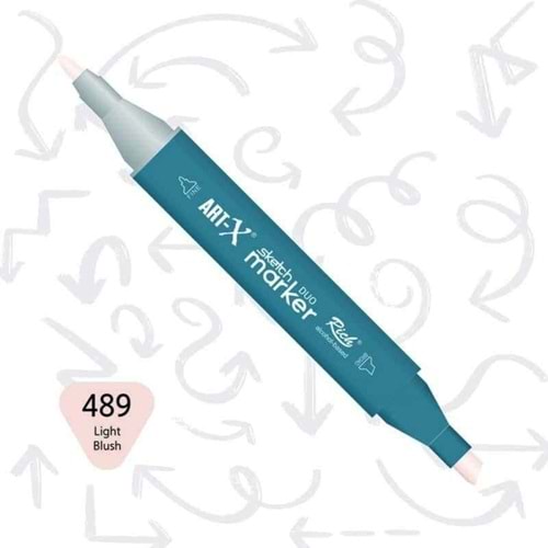 Art-X Sketch Marker Kalem Duo 489
