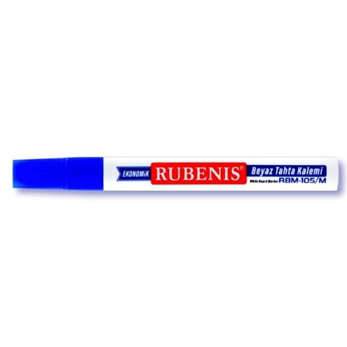 Rubenis Beyaz Tahta Kalemi Mavi