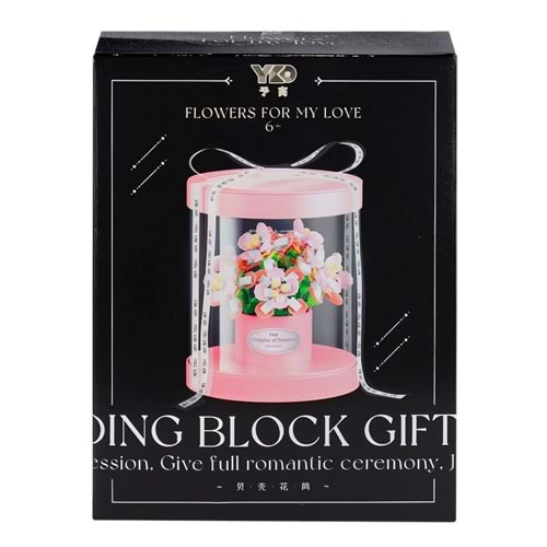 P2360 Panlos Çiçek Demeti Blok Seti 562 Parça