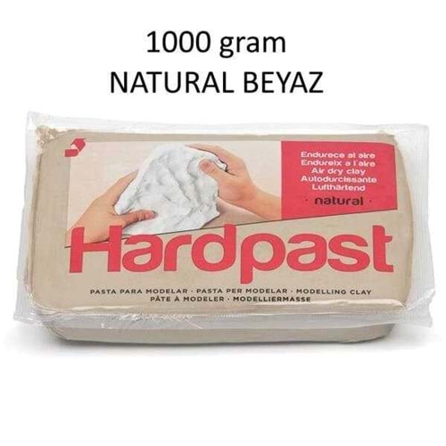 Bısbal Hardpast Seramik Hamuru 1 Kg Beyaz